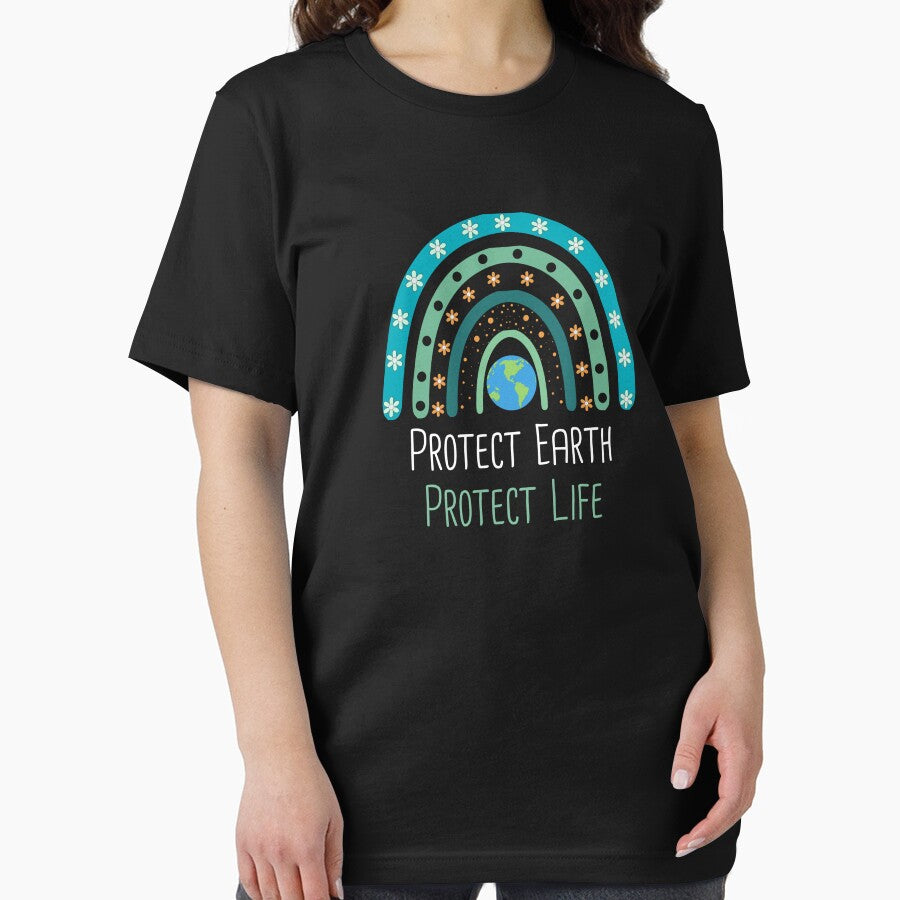 Protect Earth, Protect Life Environmental Protection Positive Phrase by FemiBiutti
