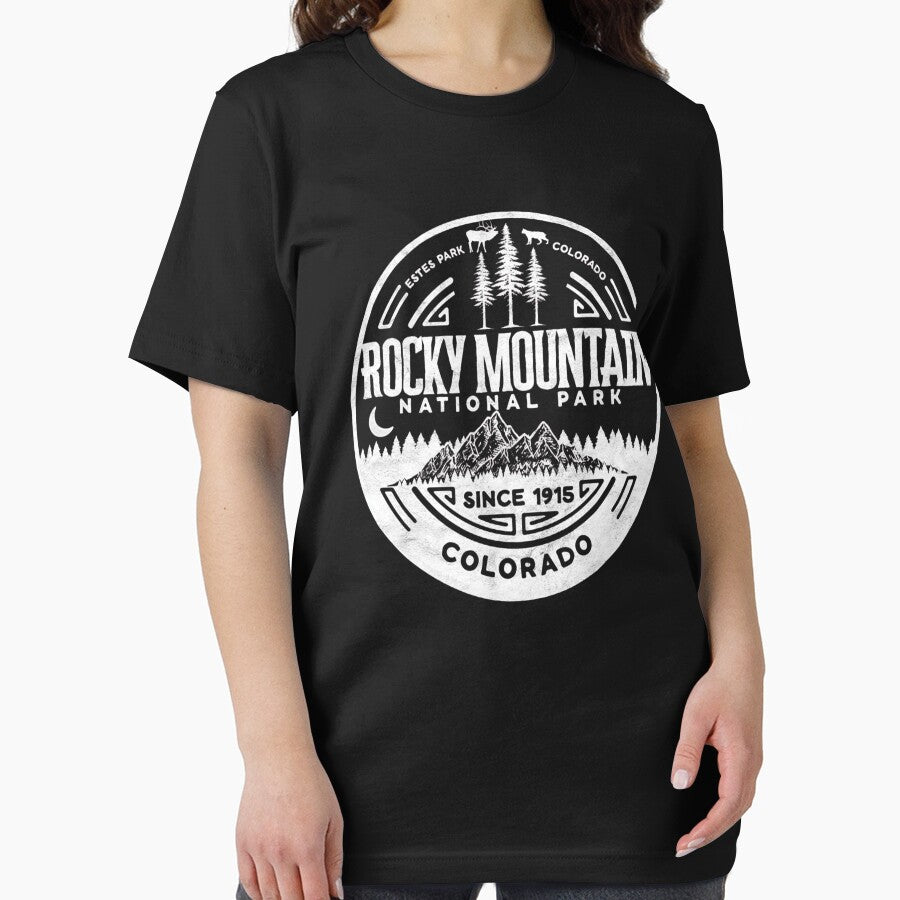 Rocky Mountain National Park Minimalist Seal by Pyotsak