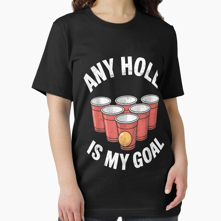 Any Hole is My Goal Beer Pong Drinking Game Beer Party by KathieFaugh