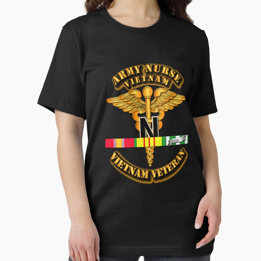 Army - Army Nurse w Vietnam SVC Ribbons by Military Insignia Products