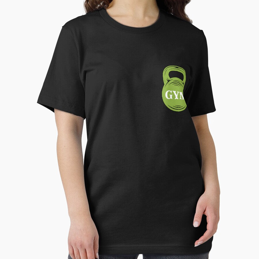 Gym Kettlebell Logo Vintage Fitness Workout Shirt by AstronautMerch