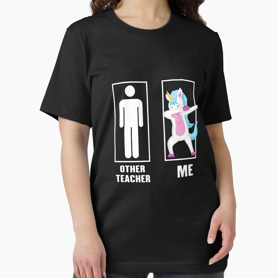 Funny Unicorn Dabbing Other Teachers Me,Other Teachers Me Funny Unicorn Dabbing, Teachers Unicorn, Teachers Dad Husband Birthday Christmas Gift by xlnv
