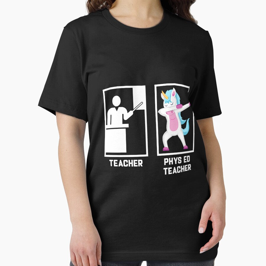 Phys ED Teacher Dabbing Unicorn by DexertimaArt