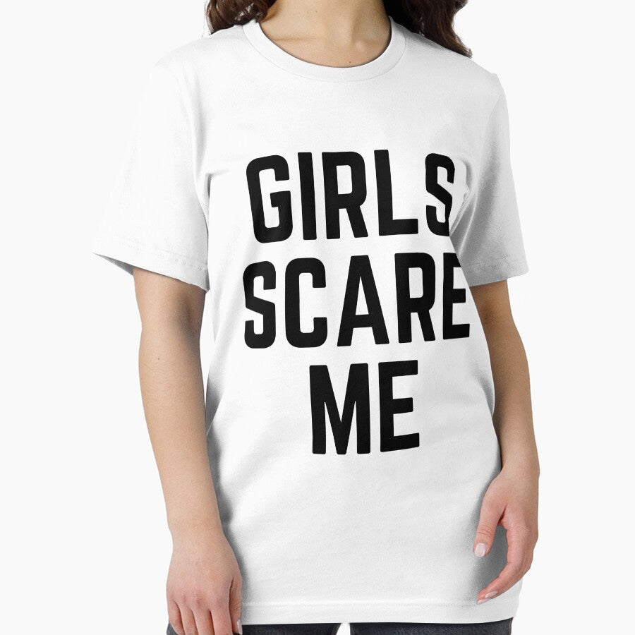 Girls Scare Me Funny Sayings by Mirosou