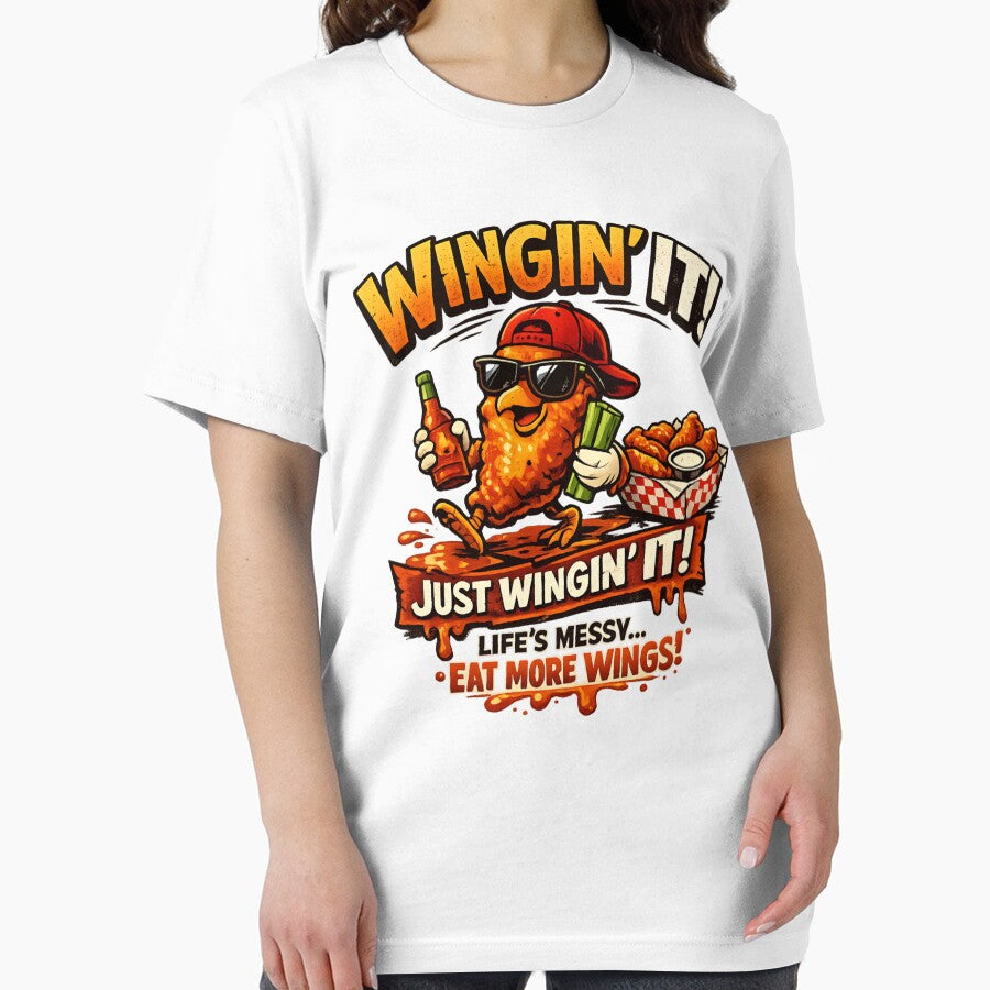 Wingin' It Funny Chicken Wings - Food Lover by SidTastic