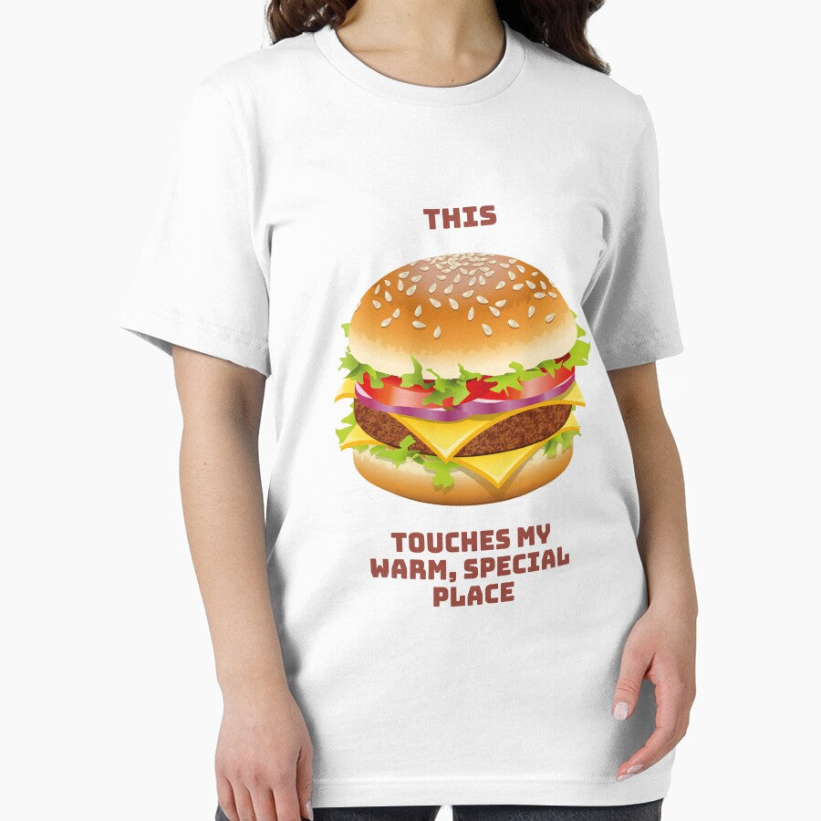 This Touches My Warm, Special Place - CHEESEBURGER by PoppysPrintings