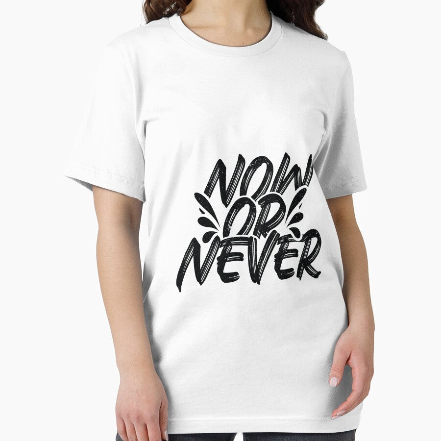 Gym Motivation quote now or never by 1PRINTORA1