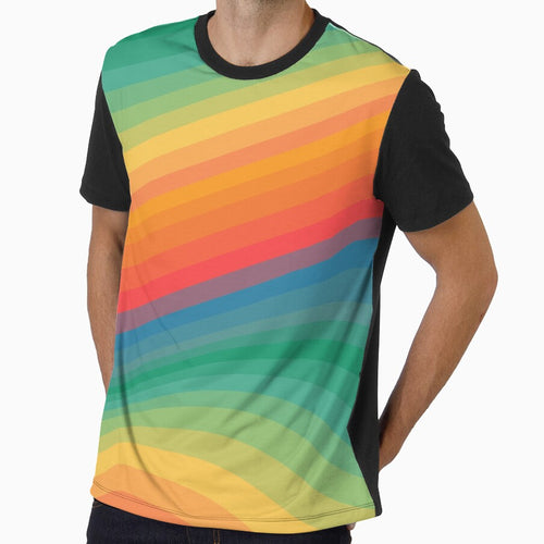70s Retro Groovy Waves and Curves by K Design Store