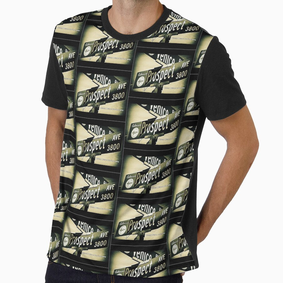Prospect Avenue, Culver City, California by Mistah Wilson by The Street Sign Store Unisex , , , Long Sleeve Tee
