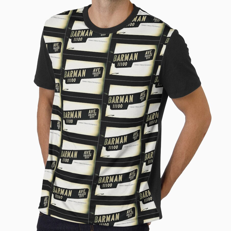 Barman Avenue, Culver City, California by Mistah Wilson by The Street Sign Store Unisex , , , Long Sleeve Tee
