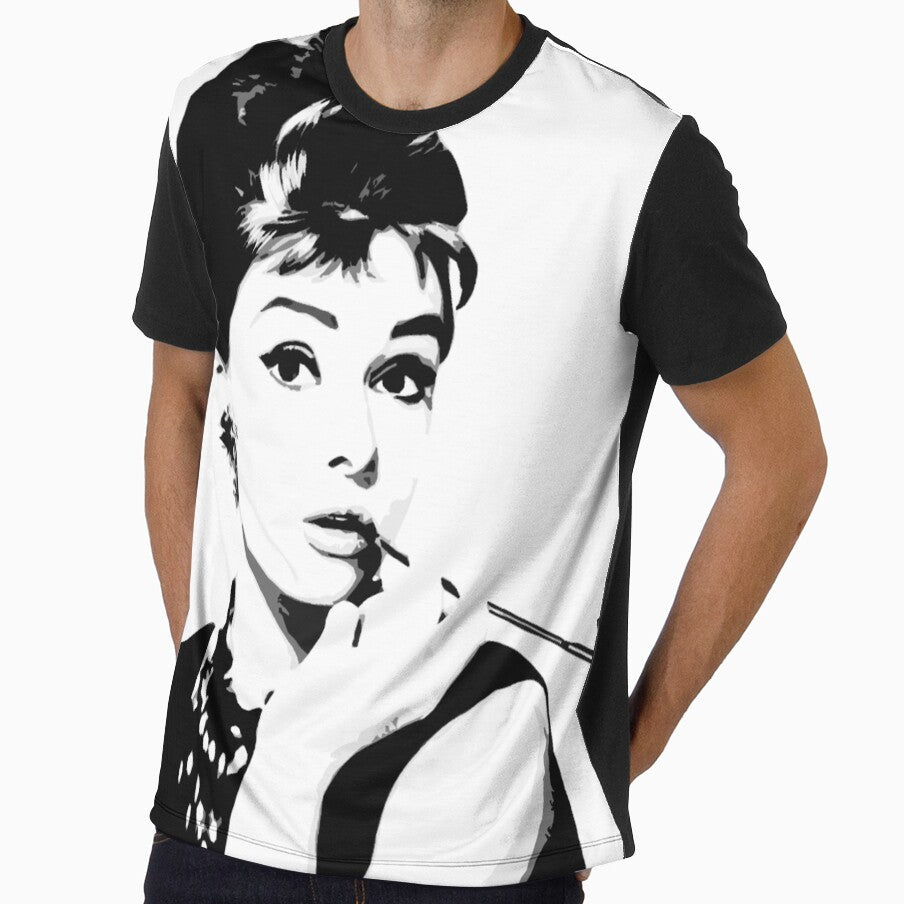 Audrey Hepburn Portrait Art by TresChicXO