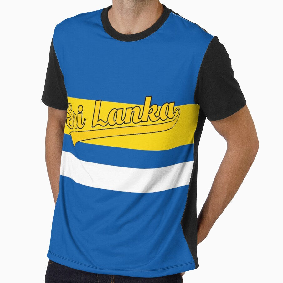 SRI LANKA WORLD SERIES CRICKET EARLY 90s RETRO ODI KIT by RetroGeekChic