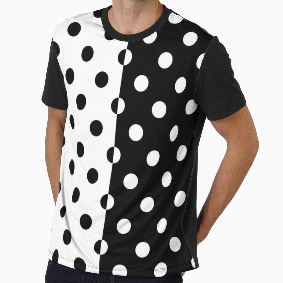 Black & White Polka Dots by LunaticDream