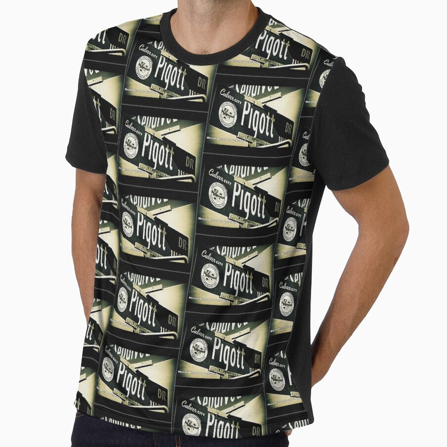 Pigott Drive, Culver City, California by Mistah Wilson by The Street Sign Store Unisex , , , Long Sleeve Tee