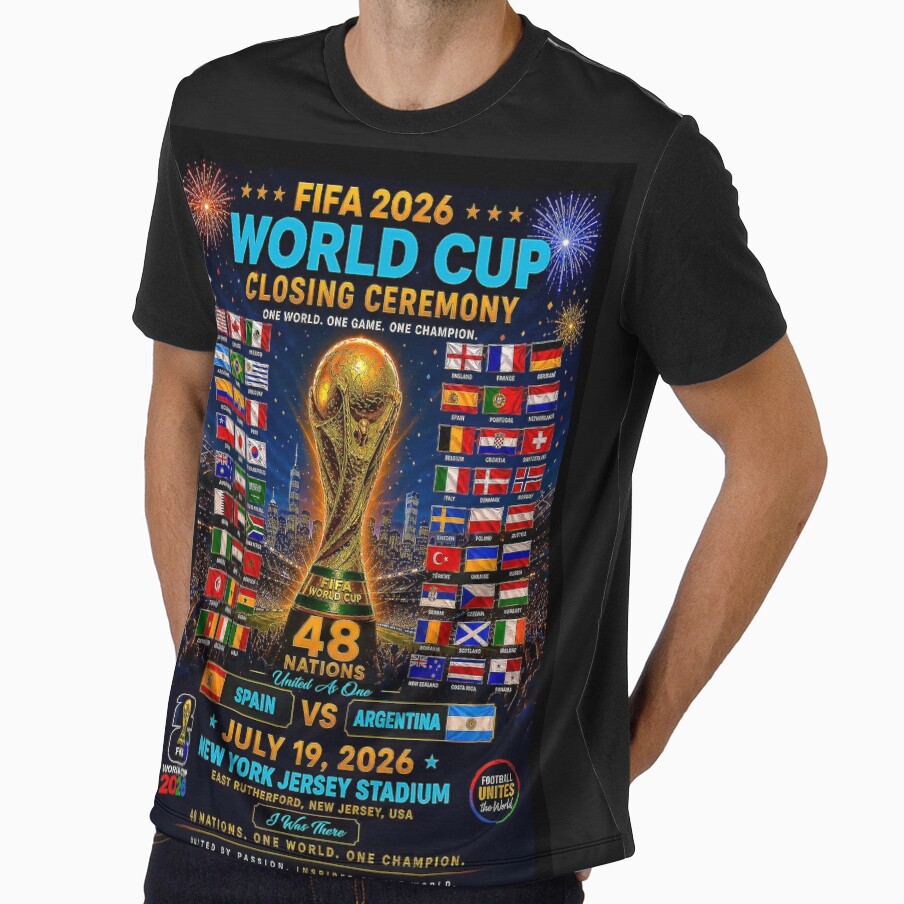 FIFA 2026 WORLD CUP CLOSING CEREMONY - SPAIN vs ARGENTINA by DBM Photo Art 1