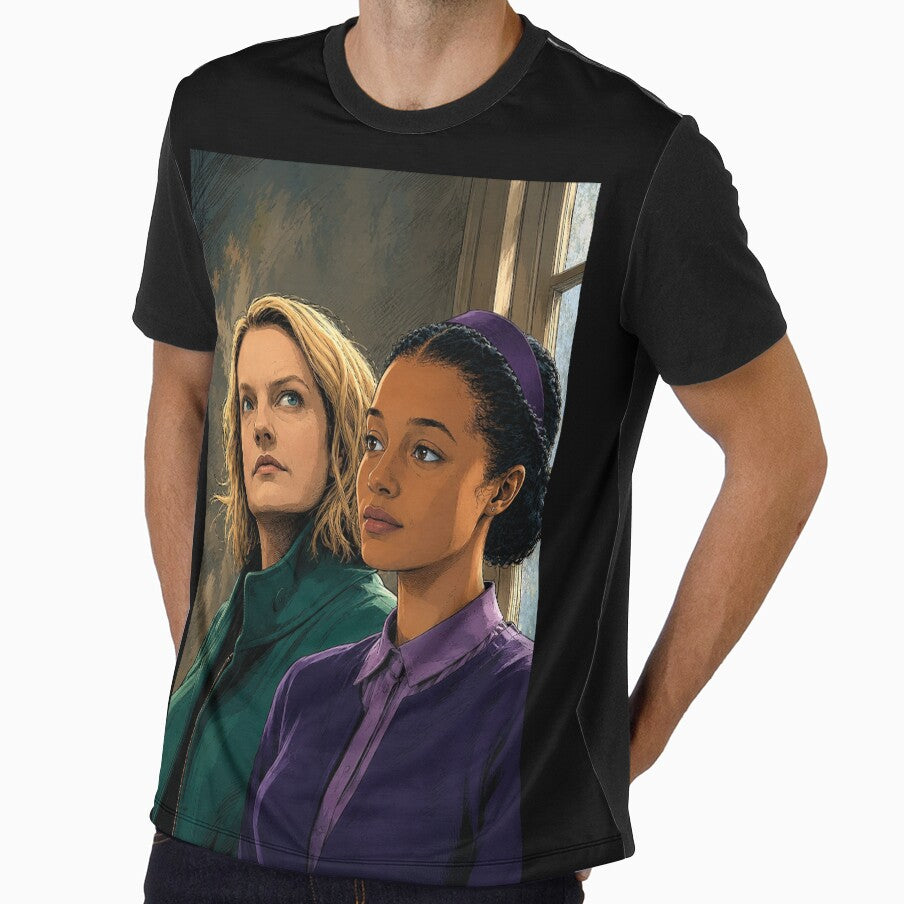 Agnes from The Testaments and June from The Handmaid's Tale (fan art) by PopCultureAndStuff
