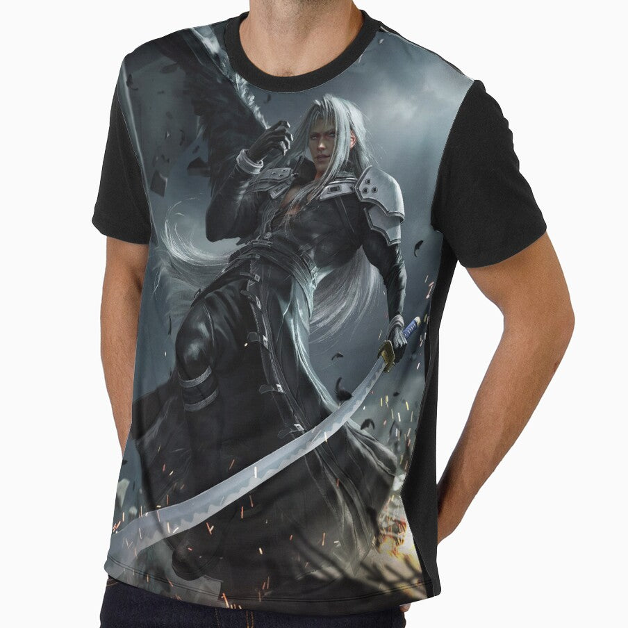 Sephiroth Fallen Angel by zippernece