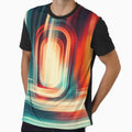 Abstract Neon Design With Circular Shapes by ML-Media