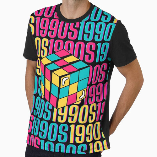 1990s retro design 6 - Black Background by PunjabanJatti
