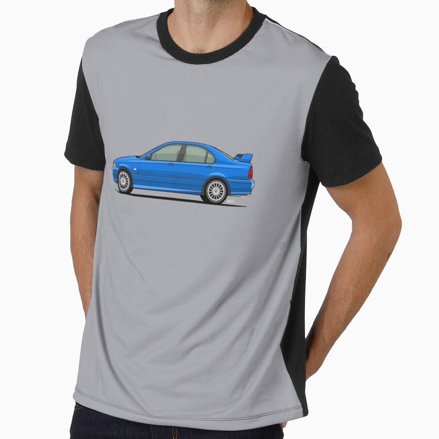 MG ZS Saloon single illustration by RJWautographics