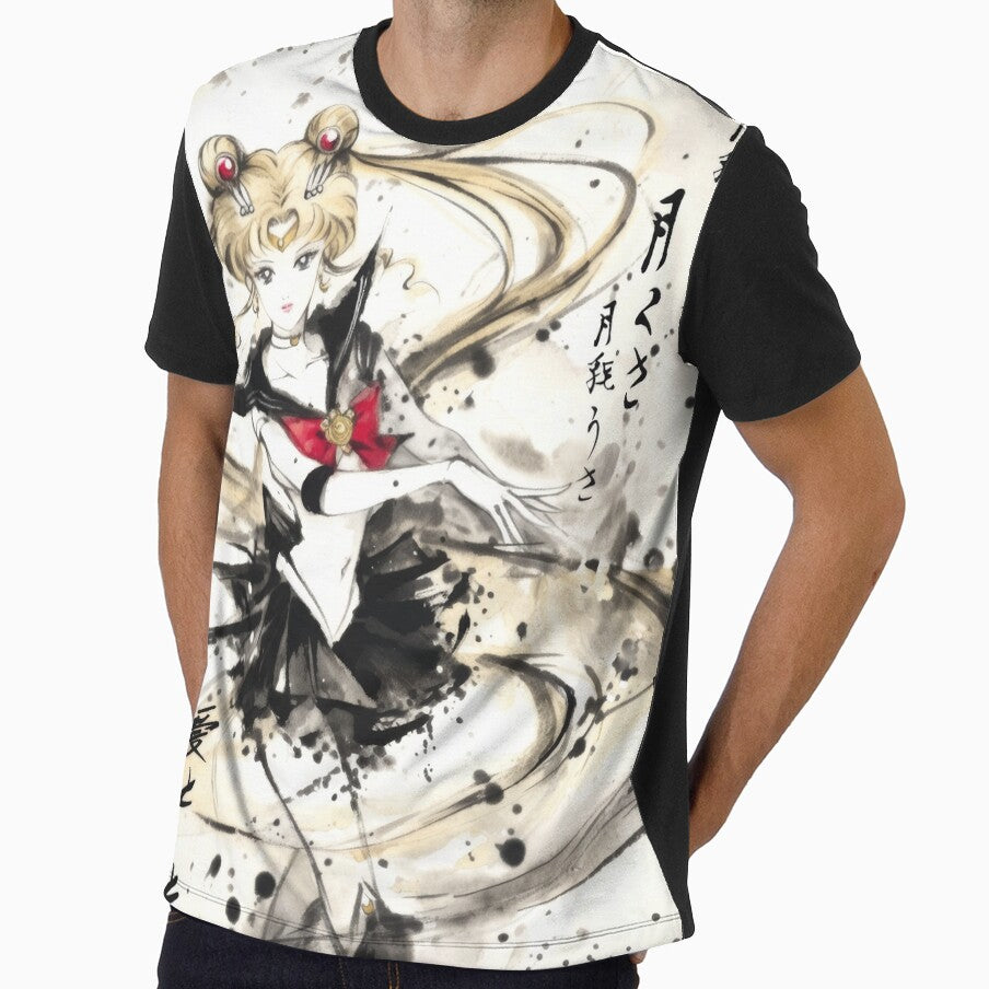 Sailor Moon Sumi-e by AnimeArsenalPrints