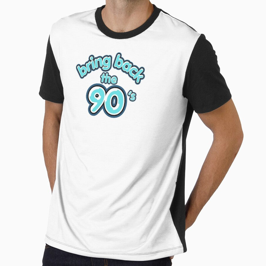 Bring Back the 90’s – Retro Nostalgia Quote by Snedsdigital