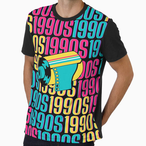 1990s retro design 33 - Black Background by PunjabanJatti