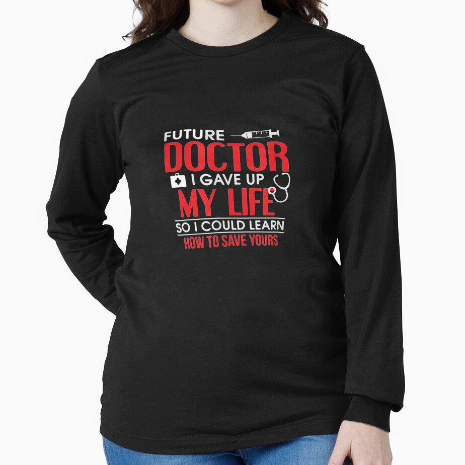 Funny Med School Student Graduation Gift Future Doctor by christinero2