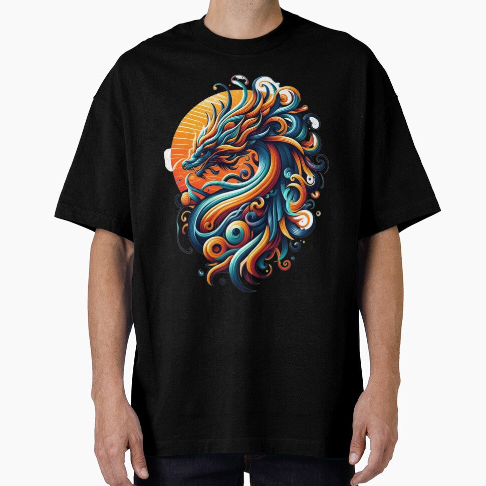 Dance of a Dragon Abstract art by ZulryLifestyles