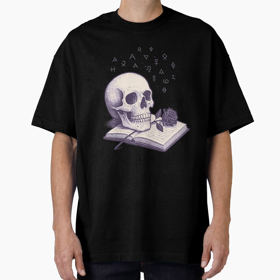 Dark Academia Alchemy Design – Gothic Vintage Art with Occult Symbols & Mystical Aesthetic - Halloween Decor by DebuggedDressed