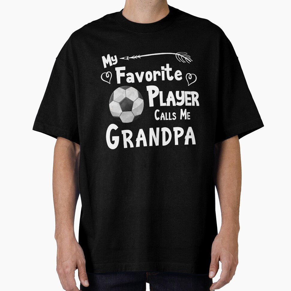 Soccer Football My Favorite Player Calls Me Grandma Fan Designs by SpiritWestDesig Unisex , , , Long Sleeve Tee