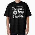 Soccer Football My Favorite Player Calls Me Grandma Fan Designs by SpiritWestDesig Unisex , , , Long Sleeve Tee