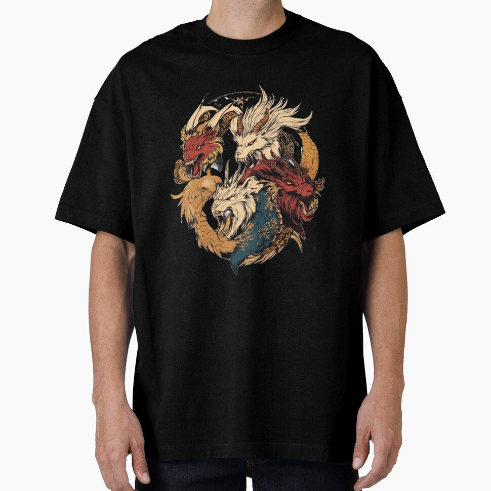 Elemental Guardians Mystic Beasts by ValhallaPrint