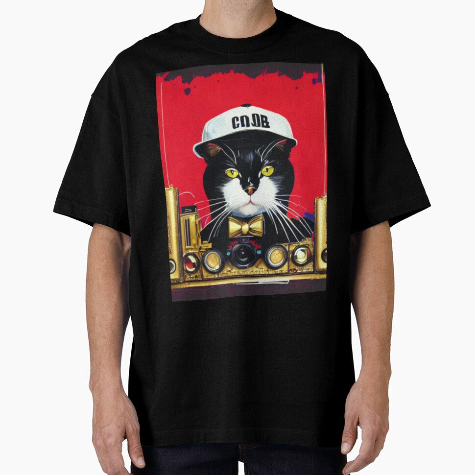 The Black and White Beatmaker - The Hip Hop DJ Cat - The Club King by WBP Mart