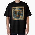 Vintage SciFi Style Taurus Zodiac Sign by AiHead