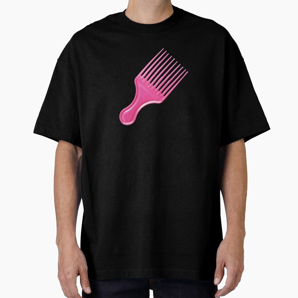 Hair comb, hairdresser / design pink comb barber salon by marina ralston