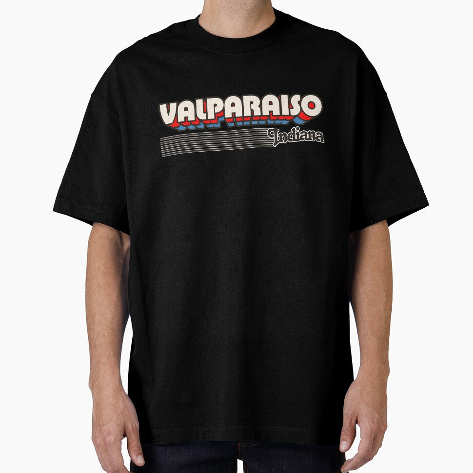 Valparaiso, Indiana | Retro Stripes by retroready
