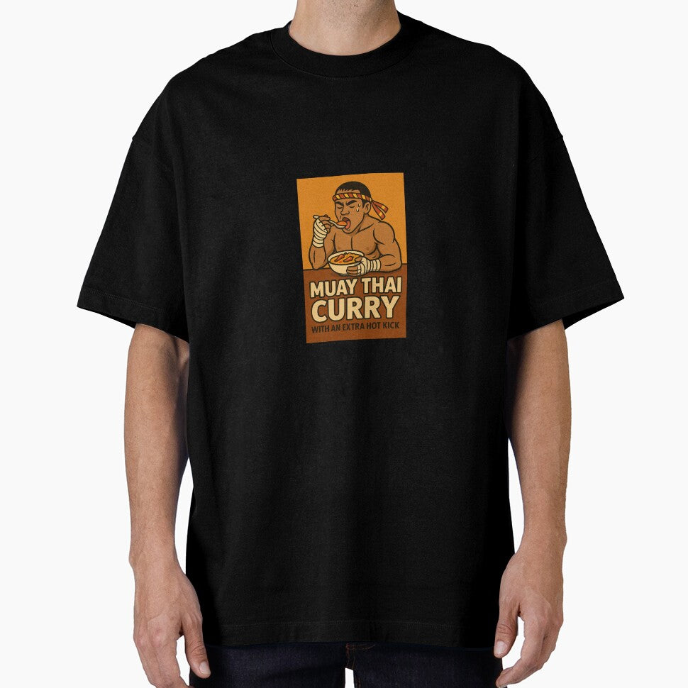 Muay Thai Curry – With an Extra Hot Kick by Hornace88studio