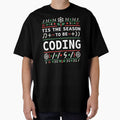 Tis The Season To Be Coding - Funny Computer Coder Christmas by chantastical
