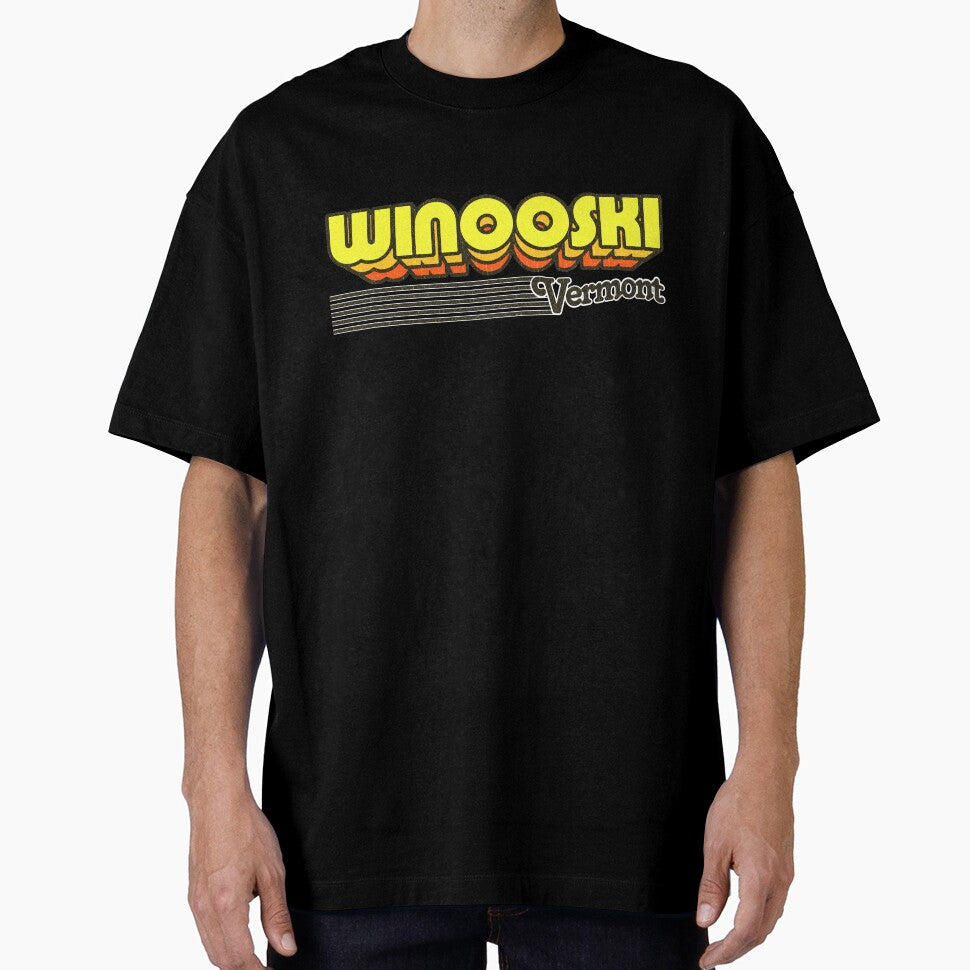 Winooski, Vermont | Retro Stripes by retroready