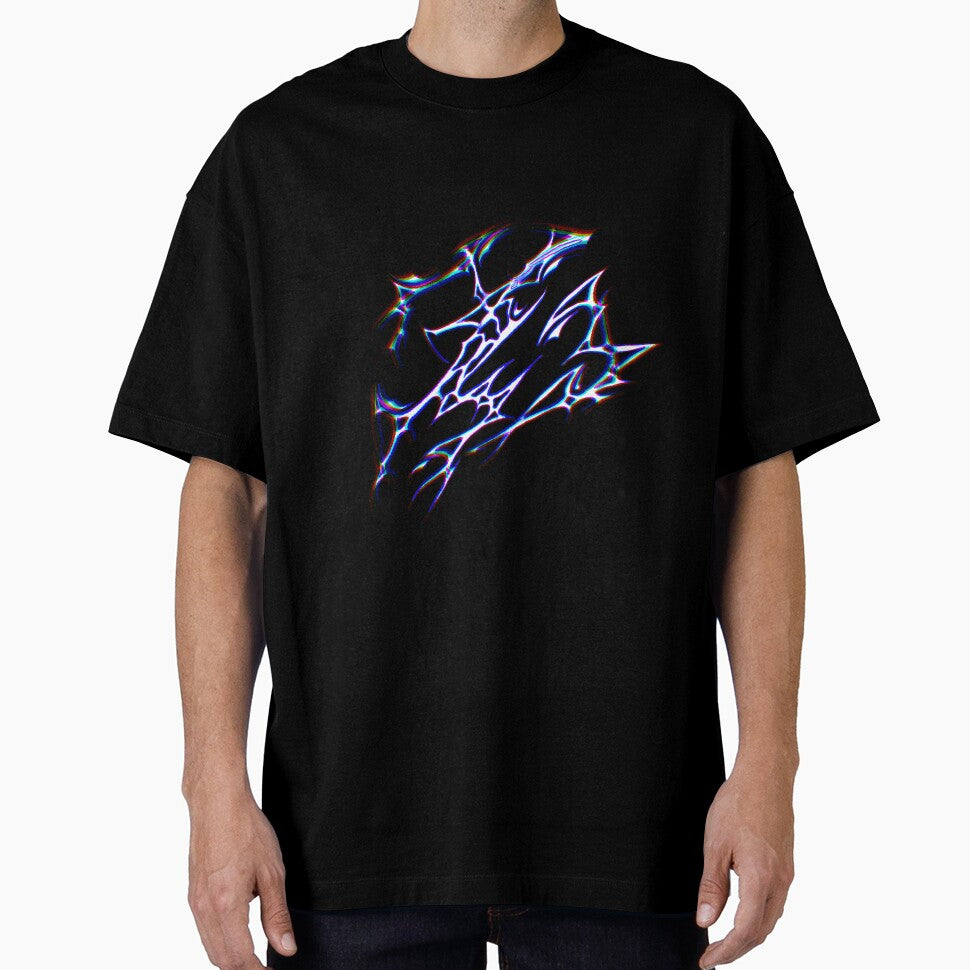 Cyber sigilism chromatic aberration blue by NoLife Artist