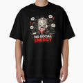 No Social Energy Shirt – Introvert Mood Tee by DesignTeamHub