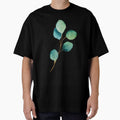 Print of eucalyptus branches watercolor green leaves by Createssy