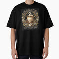 But First Coffee — Life Begins After Coffee Botanical T-Shirt by WornWildCo