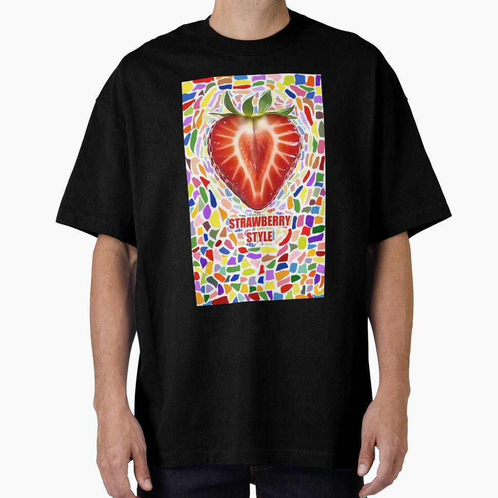 Strawberry Style Retro Pop Art by Cyrilla-Art