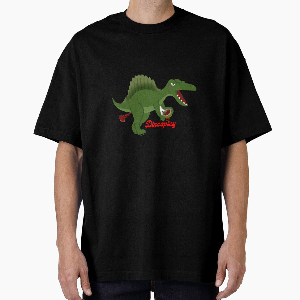 Dinospicy – Funny Spicy Dinosaur Illustration by Design by Anthony