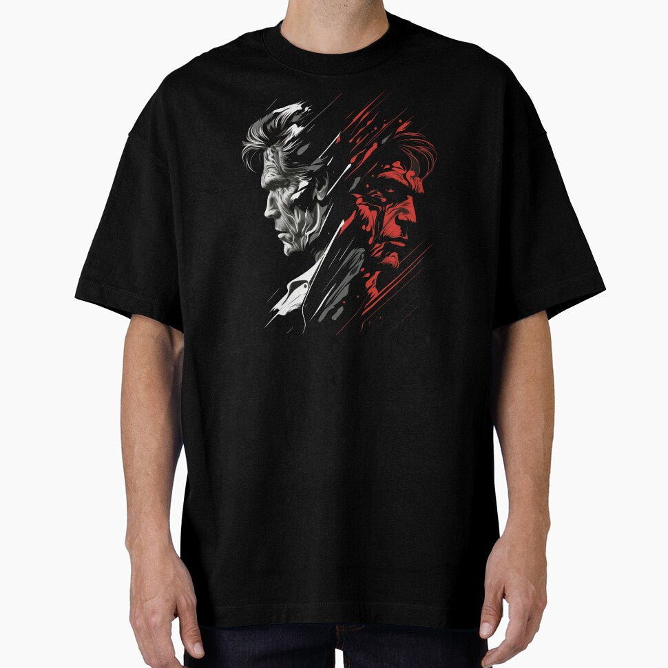 Two face Abstract by Schamann