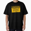 Funny warning,Funny chemistry student, funny caution sign by MH2024