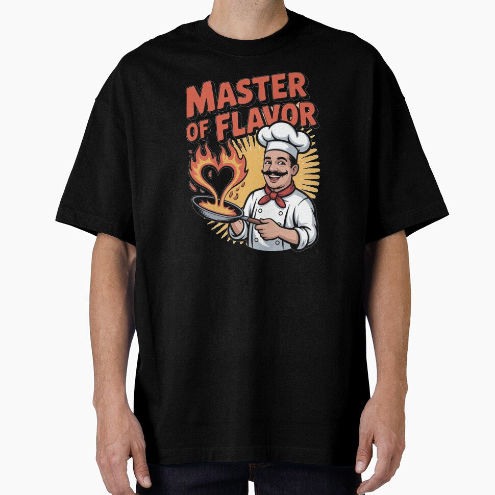 Master of Flavor – Funny Chef Cooking Design for Food Lovers & Grill Masters by Hassan el kaabout