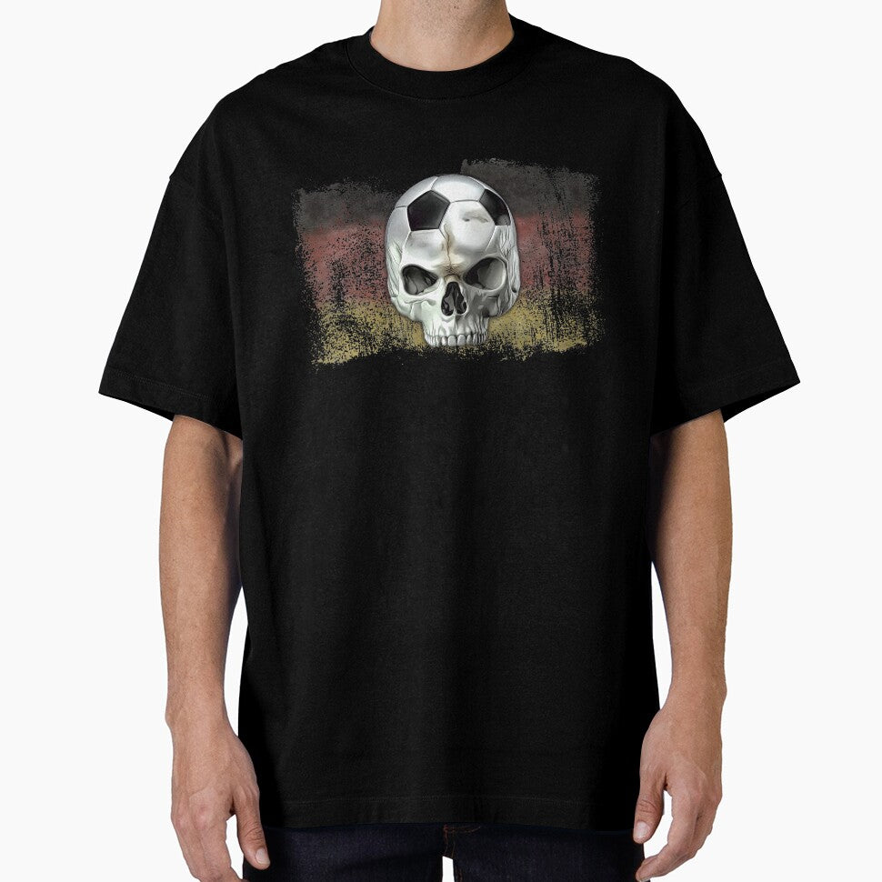 Football skull by drizzd Unisex , , , Long Sleeve Tee